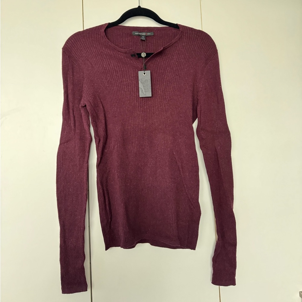 John Varvatos Henley